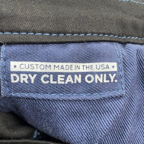 Blue Delta Black Denim Slim Jeans Men's Size 31x30 Custom Made Recent 2022 RW34 - Picture 5 of 10